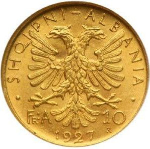 10 frang ari - Albania