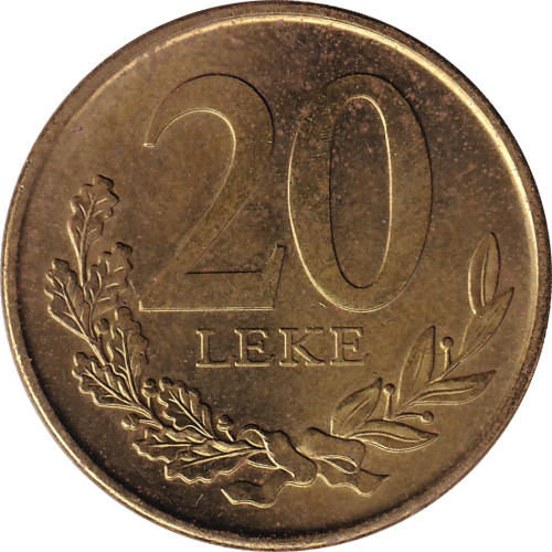 20 leke - Albanie