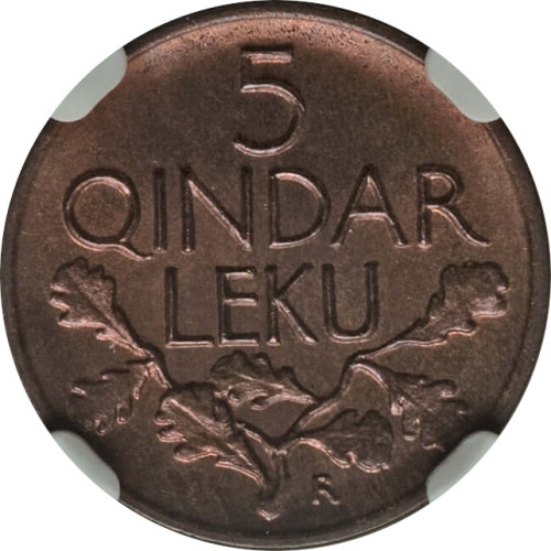 5 qindarleku - Albanie