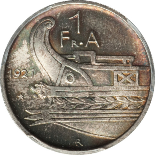 1 frang ar - Albania