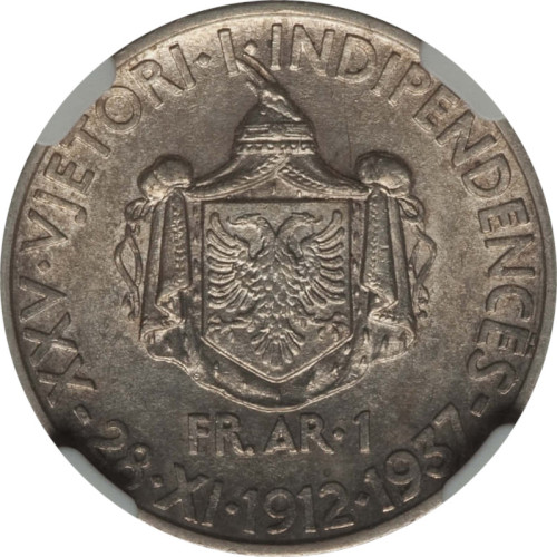 1 frang ar - Albania