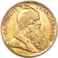 20 frang ari - Albanie