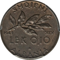 0.10 lek - Albania