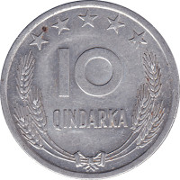 10 qindarka - Albania