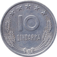 10 qindarka - Albanie