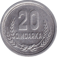 20 qindarka - Albanie