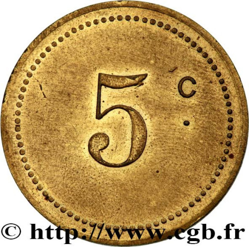 5 centimes - Algérie