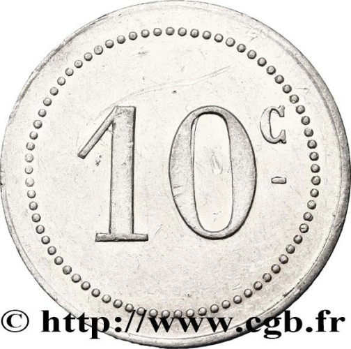 10 centimes - Algérie