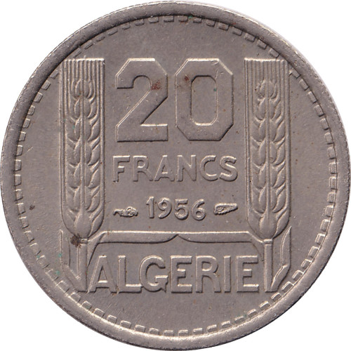 20 francs - Algeria