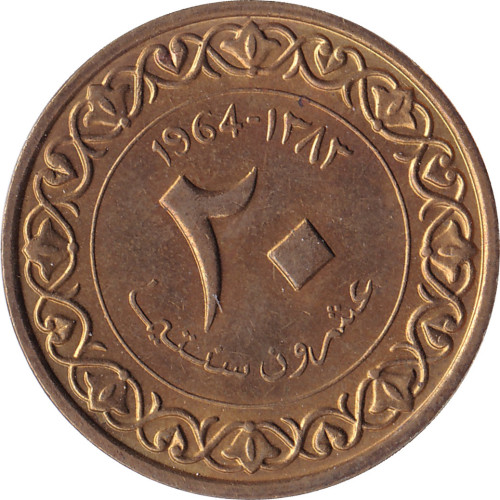 20 centimes - Algeria