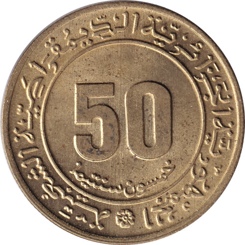 50 centimes - Algeria