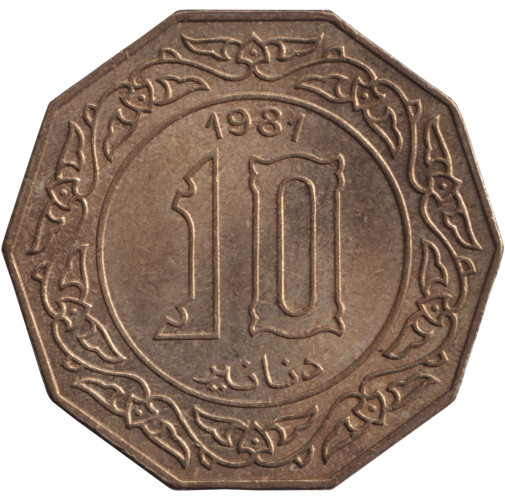 10 dinars - Algeria