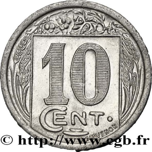 10 centimes - Algeria