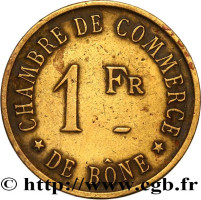 1 franc - Algeria