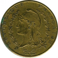 1 franc - Algeria