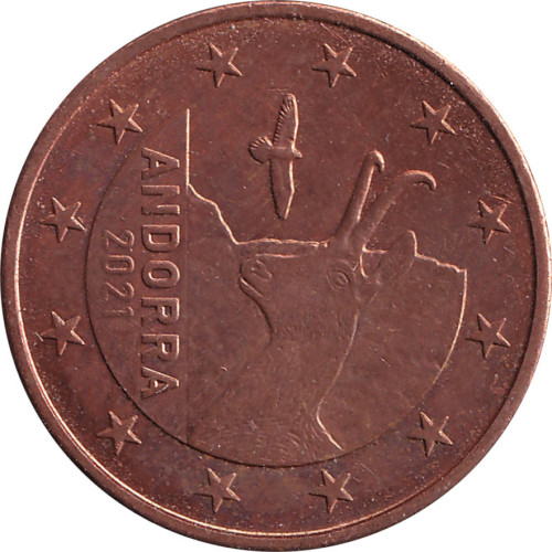 2 eurocents - Andorre