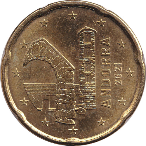 20 eurocents - Andorra