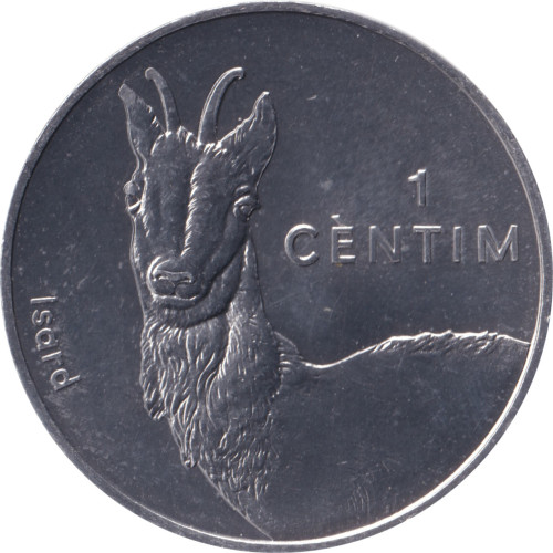 1 centim - Andorre