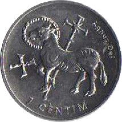 1 centim - Andorre
