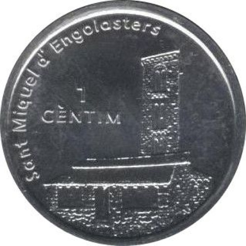 1 centim - Andorra