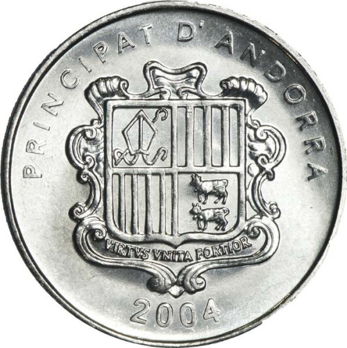 1 centim - Andorra