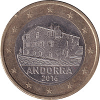 1 euro - Andorre