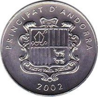 1 centim - Andorra