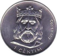 1 centim - Andorra