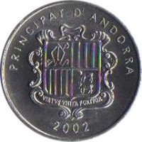 1 centim - Andorra