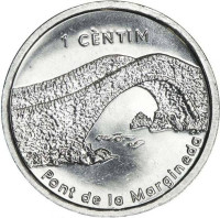 1 centim - Andorra