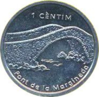 1 centim - Andorra