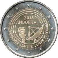 2 euro - Andorre