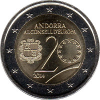 2 euro - Andorre