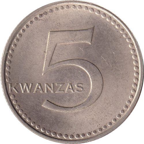 5 kwanzas - Angola