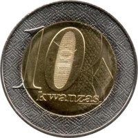 10 kwanzas - Angola