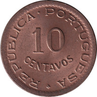 10 centavos - Angola