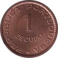 1 escudo - Angola