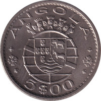 5 escudos - Angola