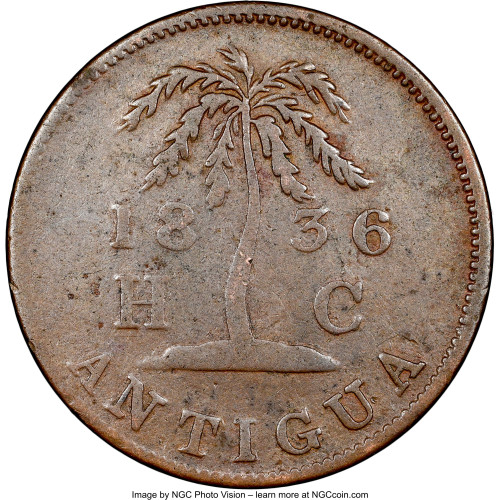 1 farthing - Antigua and Barbuda