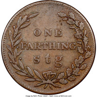 1 farthing - Antigua and Barbuda