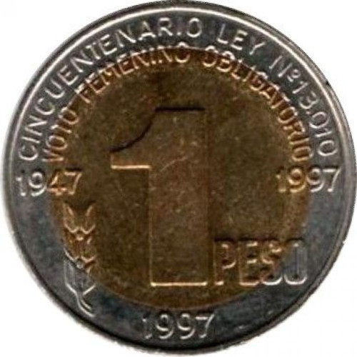 1 peso - Argentina