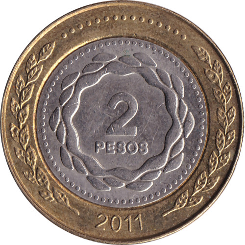 2 pesos - Argentina