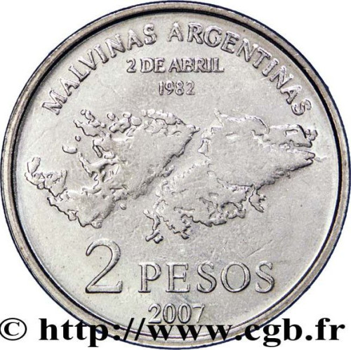 2 pesos - Argentina