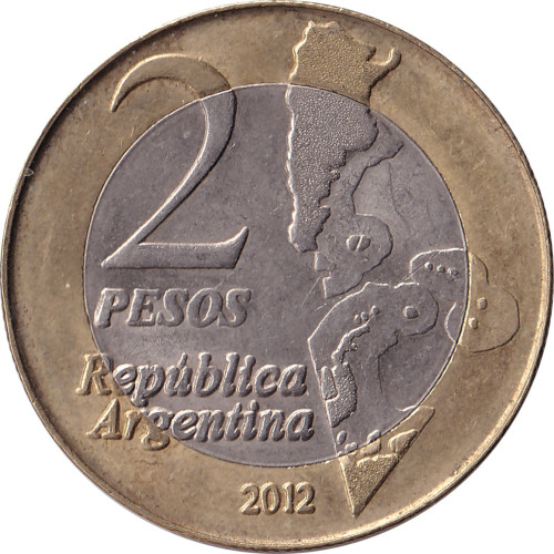 2 pesos - Argentina