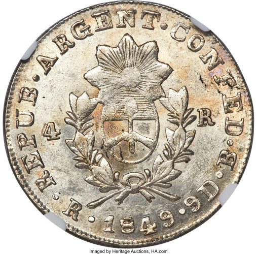 4 reales - Argentine