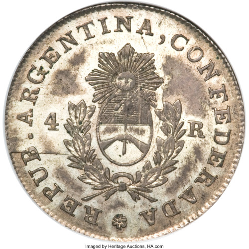 4 reales - Argentine