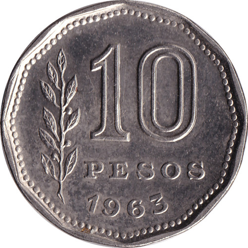 10 pesos - Argentine