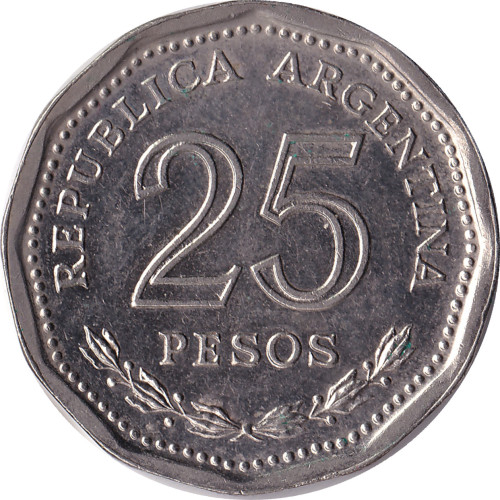 25 pesos - Argentina