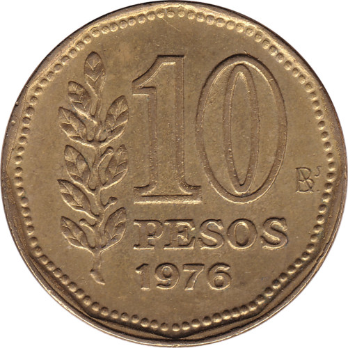 10 pesos - Argentine