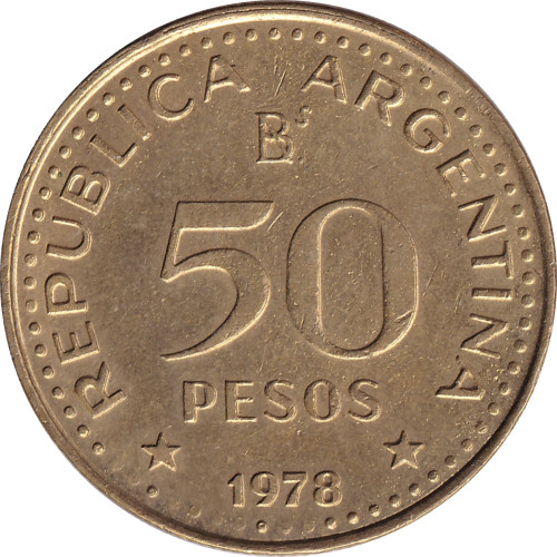 50 pesos - Argentine